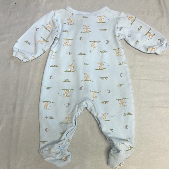 Guess How Much I love You - Blue Footie One Piece with Zipper - Picture 4 of 4